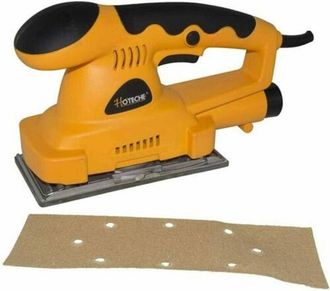 Trade Shop Trade Shop - Levigatrice Orbitale 180w Per Legno Muro Con Sistema Di Aspirazione P800505