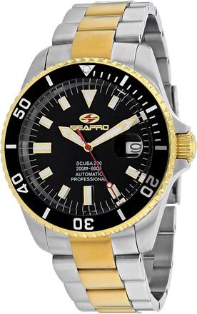 Seapro Scuba 200 Automatic Black Dial Mens Watch SP4326