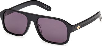adidas OR0141 01A Mens Sunglasses Black Size 55