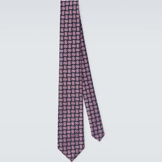 Charvet Silk jacquard tie