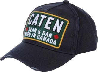 Dsquared2 DSquared2 Geboren in Canada Logo Cap (Marineblauw)