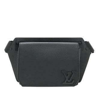 Louis Vuitton Pre-owned Takeoff Sling - Dames - Pre-owned - Zwart - Maat: ONE Size Leer