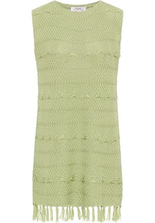 Usha Gebreide jurk Dames munt