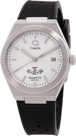 Timex Continental GMT Quartz Silver Dial Watch TW2Y12200