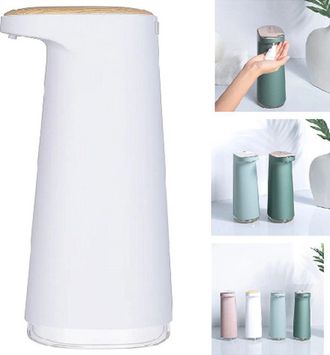 OEM Dispensador Autom&aacute;tico De Jab&oacute;n, 300 Ml, El&eacute;ctrico, Sin Contacto, Recargable Por Usb, Apto Para Cocinas Y Ba&ntilde;os, Color Negro