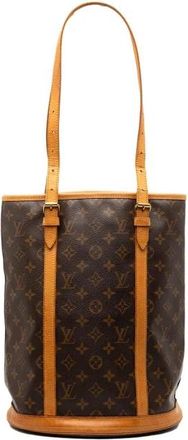Louis Vuitton Pre-owned Bucket Bags, female, Brown, Size: ONE SIZE Pre-owned Tote Bag