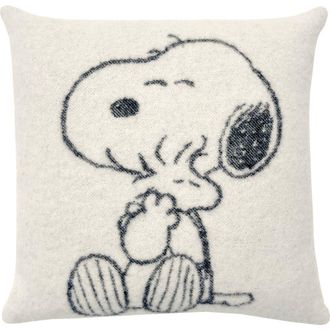 Maison Deux Peanuts Cushion Cover in White at Nordstrom, Size 2Ft 0In X 2Ft 0In