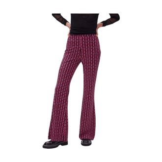 Diane Von F&uuml;rstenberg Pantaloni Brooklyn - - Trousers - Donna - Multicolore - S