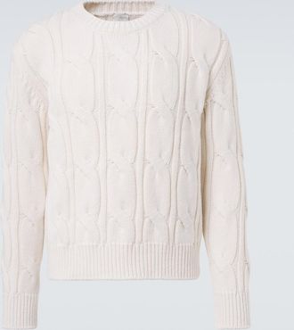 Eleventy Pullover in lana a trecce