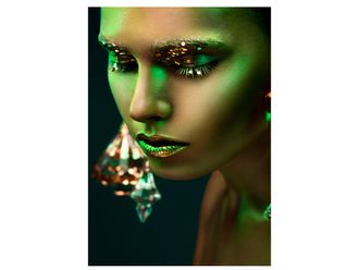 Schubiger M&ouml;bel Bild Gr&uuml;n Schimmernde Sch&ouml;nheit