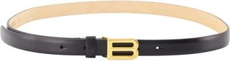 Balenciaga Bolero B Belt - female - Balenciaga - Belts - Black - 85 CM - Accessories