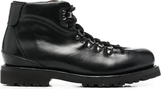 Buttero Schoenen, Heren, Zwart, 45 EU, Leer, Veterschoenen