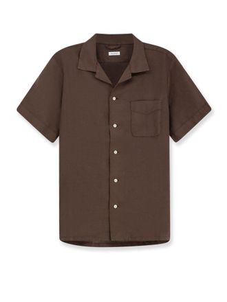 Nugnes Camicia in lino e cotone - NUGNES 1920 - gender_Man