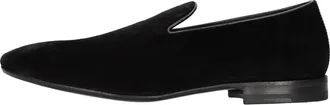 Henderson Fluwelen Loafers - Heren - Loafers - Zwart - 40 EU - Schoenen