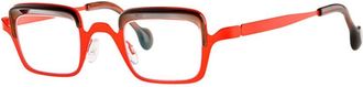 Theo Eyewear Graffi 305 Fluo Red+fairy Brown