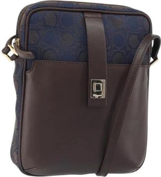 Ferragamo Pre-owned Nylon Schoudertas - Dames - Vintage Schoudertas - Veelkleurig - ONE Size - Nylon - Vintage