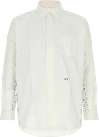 A.P.C. White Relaxed Solid Shirt