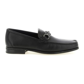 Ferragamo Heren, Schoenen, Zwart, Maat: 40 EU Leer