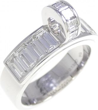 Herm&egrave;s White Gold (18K) Band Ring (Pre-Owned)