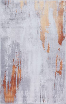 Safavieh Alfombra pelo de poli&eacute;ster gris / rojo 183 x 274 cm