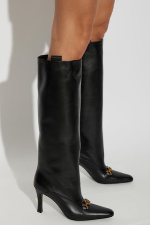 Versace Heeled Boots Marisa, Womens, Black