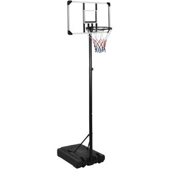 vidaXL Vidaxl - Canasta De Baloncesto Policarbonato Transparente 235-305 Cm