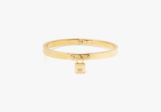 Kate Spade New York Lock And Spade Charm Bangle