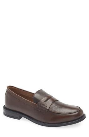 Steve Madden Draggo Penny Loafer in Brown at Nordstrom Rack, Size 9
