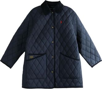 Polo Ralph Lauren diamond-quilted coat - Blauw