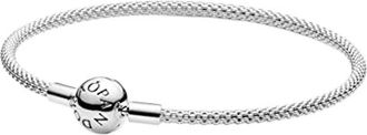 Pandora Reflexions Mesh Armband - Dames - Armbanden - Wit - ONE Size - Accessoires