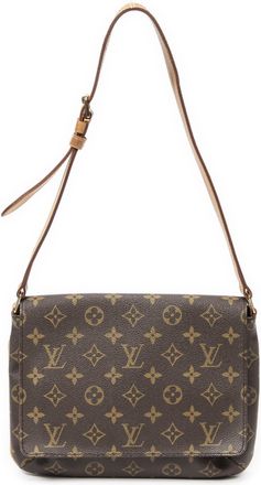Louis Vuitton Pre-owned Womens Musette Tango Shoulder Bag - Brown - One Size