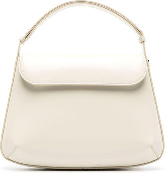 Courrèges medium Sleek tote bag - women - Leather - One Size - Neutrals
