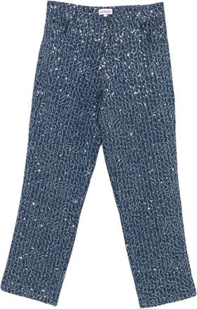 Charles Jeffrey Loverboy sequin-embellished jeans - Blue