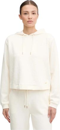 Guess Peony Hoodie - Dames - Hoodies - Beige - XL - Katoen - Hoodies & sweatvesten