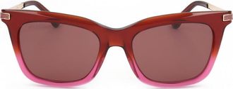 Jimmy Choo London Womens OLYE 52 S 1MQ Sunglasses - Red - One Size