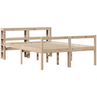 vidaXL Senior Bed with Headboard without Mattress 120x200 cm vidaXL