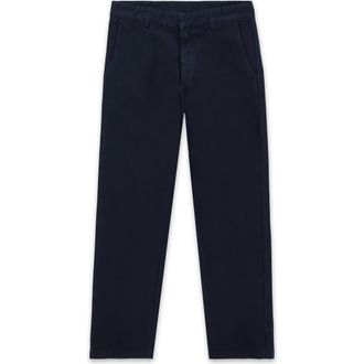 Fortela Maine Canvas Trousers in Blue at Nordstrom, Size 35 X 29 Eu