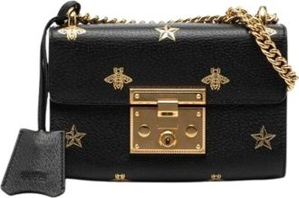 Gucci Pre-owned Cross Body Bags, female, Black, Size: ONE SIZE Pre-owned Shoulder Bag