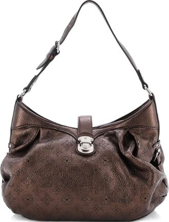 Louis Vuitton XS Mahina Leather crossbody bag - Bruin