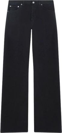 Dondup Wijde Pijp Denim Broek - Dames - Loose Fit Jeans - Zwart - W29 - Denim - Jeans