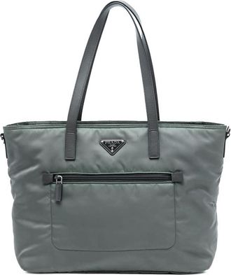 Prada Pre-owned Prada Tessuto Zip Top Convertible Tote IWG9CUSNF1GCKA50