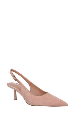 Nordstrom Liza Pointed Toe Pump in Beige Blush at Nordstrom, Size 7.5