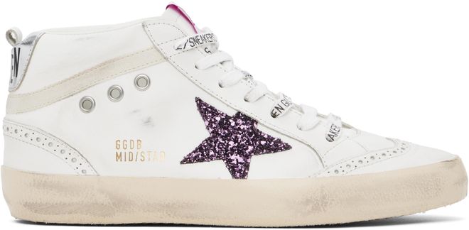 Golden Goose Baskets Mid Star Blanches Dès 540,00 € - Sur Stylight