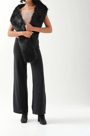 Unreal Fur West End Scarf In Black