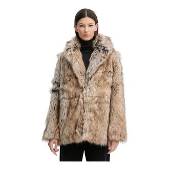 Zadig&Voltaire Dames, Jassen, Beige, Maat: M Acryl