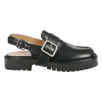 Maison Margiela Clogs, male, Black, Size: 7 US Tabi County Sandals