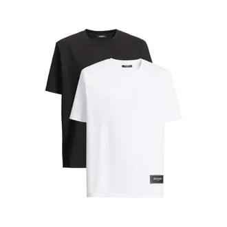 Balmain Logo-patch T-shirts (set Of Two)