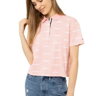 Tommy Jeans Polo Tommy Jeans damespolo met strepen