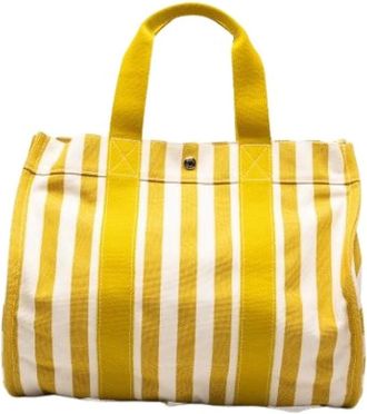 Herm&egrave;s Borsa Tote Cannes MM Pre-owned - - Pre-owned - Donna - Giallo - ONE SIZE