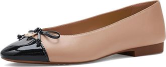 Michael Kors Piper Flex Ballet Womens Flat Shoes Khaki : 8.5 M, Leather